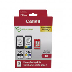 Canon pachet cartuse cearneala PG-545XL/CL-546XL Photo value pack, capacitate