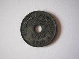 Belgia 50 Centimes 1918 zinc