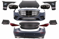 Kit Exterior Complet Mercedes S-Class W221 (2005-2013) Conversie Completa la W223 S450 Design Performance AutoTuning