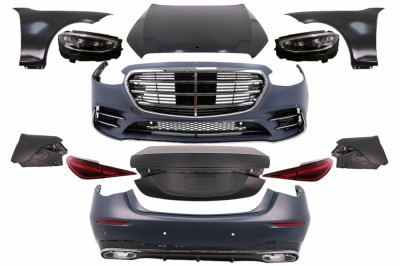 Kit Exterior Complet Mercedes S-Class W221 (2005-2013) Conversie Completa la W223 S450 Design Performance AutoTuning foto