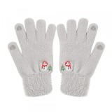 Manusi De Iarna Tactile Dama Techsuit ST0011, Marime 17cm, Gri