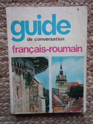 Guide de conversation francais-roumain foto