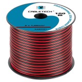 CABLU DIFUZOR CCA 2X1.00MM ROSU/NEGRU 100M EuroGoods Quality, Cabletech