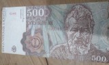 Romania postdecembrista 500 lei 1991 ianuarie
