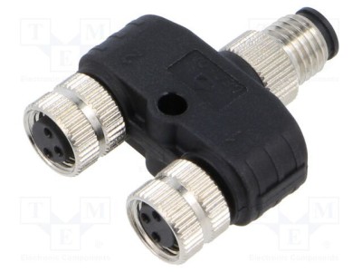 Adapter M12 FY-M8A-03M-M8A-03F-T-0100 DEGSON ELECTRONICS foto