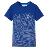 Tricou pentru copii, albastru &icirc;nchis, 140