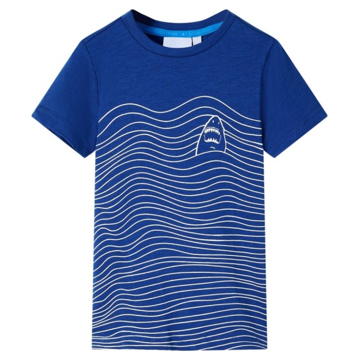 Tricou pentru copii, albastru &icirc;nchis, 140 12313