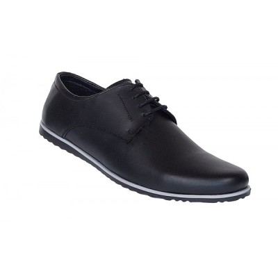 Pantofi barbati casual din piele naturala - Model Negru 880NBOX foto