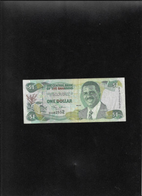 Bahamas 1 dollar 2001 seria322552 foto