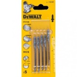 Set 5 lame DT2168, HCS pentru fierastrau pendular