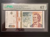 Romania 1000 lei 1993 pick 102 grad 67 pmg