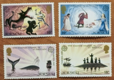 JERSEY-1981-&amp;#039;&amp;#039;EU-CEPT-FOLKLOTRE-&amp;#039;&amp;#039; -set complet- 4v.-MNH=Nestamp. foto