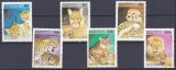 DB1 Fauna Feline Benin 6 v. MNH, Nestampilat