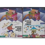 ARITMETICA, ALGEBRA, GEOMETRIE CLASA 5 PARTEA 1,2-SORIN PELIGRAD, DAN ZAHARIA, MARIA ZAHARIA-324101