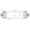 Radiator intercooler Nrf 30037