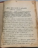 Curs pedagogie litografiat perioada interbelica