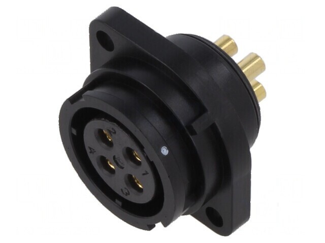 Soclu SY21 mamă PIN 4 IP67 30A 500V 4mm2 -40&divide;85&deg;C