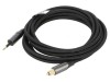 Cablu Toslink 3,5mm Mini - 3m, Mufă placată cu aur, Vention