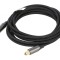 Cablu Toslink 3,5mm Mini - 3m, Mufă placată cu aur