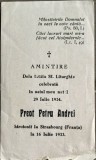 1934, preot catolic Petru Andrei / Gheraesti / Iasi / catolicism / sfanta liturghie / isorie biserica / Pustiana / Husi / Luizi Calugara / Bacau