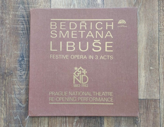 Set box 4 discuri vinil: Bedřich Smetana &ndash; Libu&scaron;e