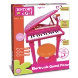 BONTEMPI PIAN ELECTRONIC ROZ CU SCAUN SI MICROFON