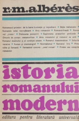 Istoria romanului modern - R. M. Alberes (cateva sublinieri in creion) foto