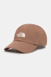 The North Face sapca Norm culoarea maro, cu imprimeu, NF0A7WHO6IH1