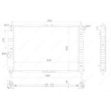 Radiator racire motor Nrf 53902