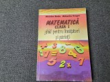 MIHAELA SINGER MATEMATICA CLASA A I A GHID PENTRU INVATATORI SI PARINTI