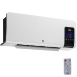 HOMCOM Incalzitor electric de perete cu 2 setari de caldura, oscilatie, temporizator, temperatura reglabila | AOSOM RO