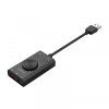 Placa de sunet USB Orico SC2, 3 x Jack 3.5mm, Negru