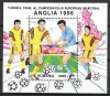 Romania 1996 - Turneul Final al C.E. de Fotbal Anglia, colita dant. MNH, LP 1410, Nestampilat