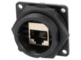Soclu RJ45 Cat 6 Ecranat IP67/IP68 8P8C