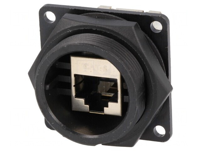 Soclu RJ45 Cat 6 Ecranat IP67/IP68 8P8C