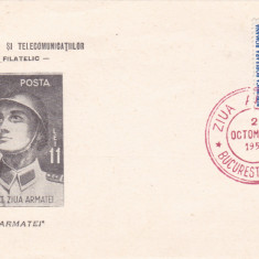 1951 Romania - FDC ZIUA ARMATEI