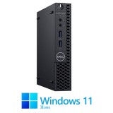 Mini PC Dell OptiPlex 3060, Hexa Core i7-8700T, 16GB, 256GB SSD, Win 11 Home