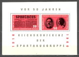 D.D.R.1966 50 ani conferinta grupului Spartacus-Bl. SD.225