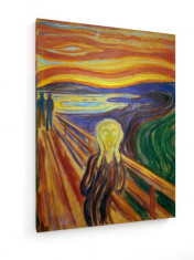 Tablou pe panza (canvas) - Edvard Munch - The Scream 2 - 1893 foto