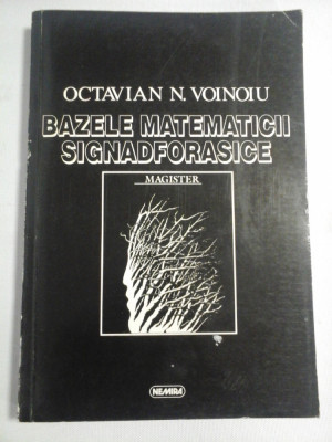 BAZELE MATEMATICII SIGNADFORASICE - MAGISTER - Octavian N. VOINOIU foto