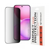 Folie de protectie Ecran Privacy Techsuit pentru Oppo Reno16 / Reno16 Pro, Sticla Securizata, Full Glue, 111D
