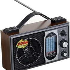 Radio portabil cu acumulator reincarcabil AM/FM JR-2008