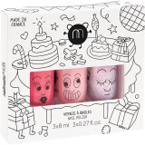 Nailmatic Kids set de lacuri de unghii Cookie, Bella, Elliot(pentru copii)