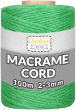 Sul de ata pentru macrame Creative Deco, bumbac, verde, 100 m