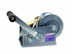 Troliu manual 2500LB/1150kg cu cablu 10m, GEKO G01082 foto