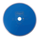 Disc diamantat, taiere marmura, piatra si travertin Scheppach 7906700704, O230 mm, 80 m s