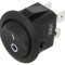Rocker Switch DPST ON-OFF 10A 125VAC Black