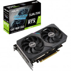 Placa video ASUS GeForce RTX 3060 Ti DUAL MINI O8G LHR 8GB GDDR6 256-bit foto