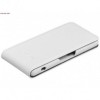 Husa Flip Piele Nevox Originala Sony Xperia Z1 Compact - Alb Premium