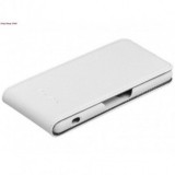 Husa Flip Piele Nevox Originala Sony Xperia Z1 Compact - Alb Premium